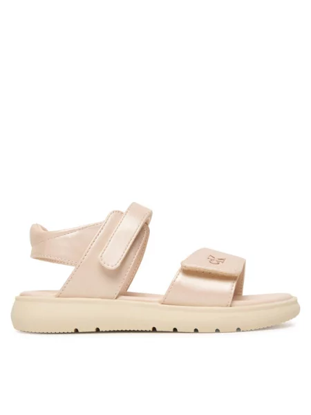 Sandali Calvin Klein Velcro Sandal S roza