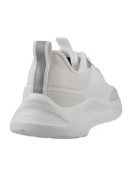 Pantofi Calvin Klein Jeans din piele alb