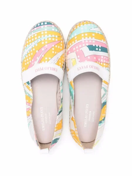 Espadryle dziecięce Pucci białe