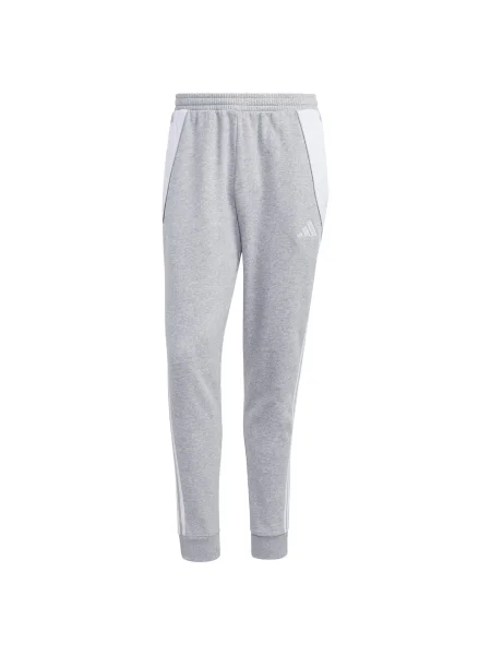 ADIDAS PERFORMANCE Športne hlače Tiro pegasto siva bela