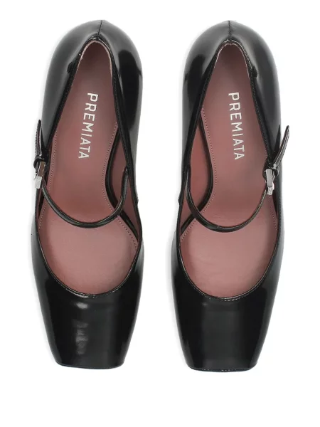 Pantofi cu toc Premiata cu vârf pătrat negru