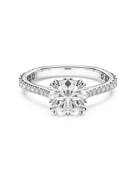 Swarovski inel STILLA argintiu