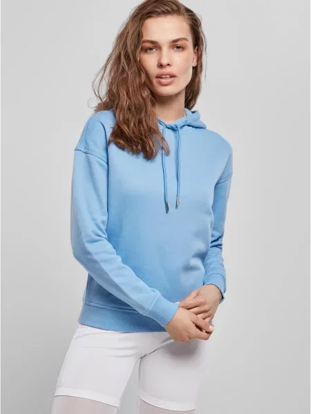 Hanorac cu glugă Urban Classics albastru