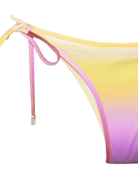 Bikini The Attico cu gradient galben
