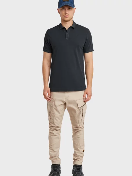Поло G-star Raw синє