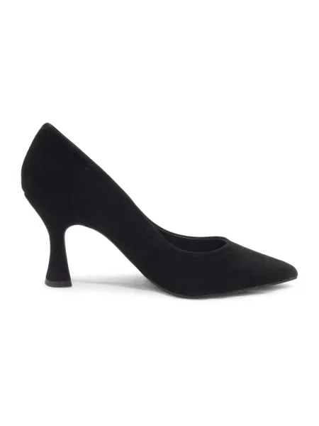 Czółenka Steve Madden zamszowa czarna