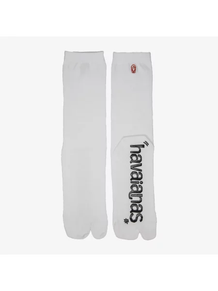 Skarpety Havaianas z logo białe