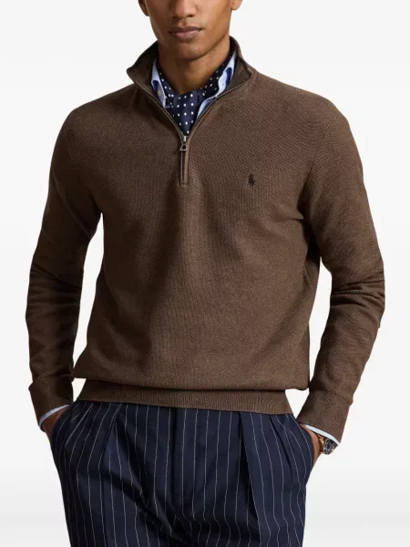 Τέντωμα καρό κιλότα Polo Ralph Lauren με κέντημα πράσινο