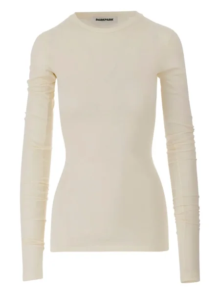 Top Darkpark cu decolteu rotund lung