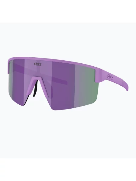 Слънчеви очила Bliz matte blue/grey blue mirror сиво