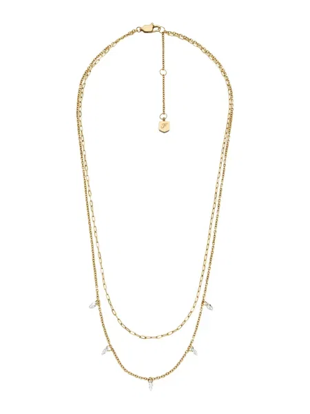 FOSSIL Retiazka Ellis' zlatá