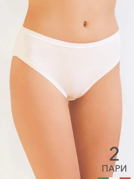 Базовые трусики 2 шт. С COTTON в упаковці 2 шт. ціна за комлект білі