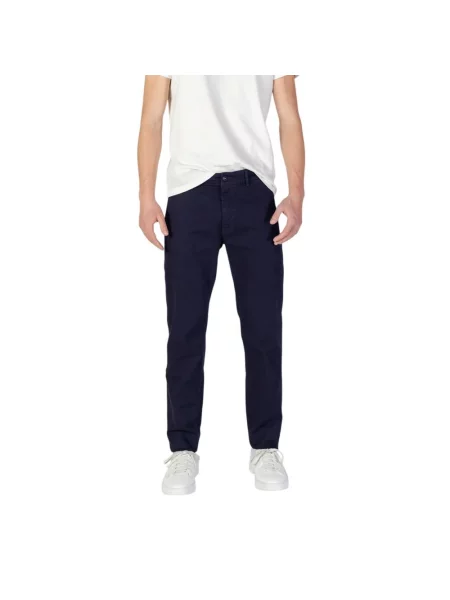 Spodnie Boss Orange niebieskie