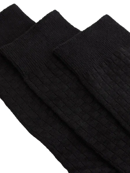 WE Fashion Ponožky čierna