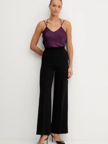 Блузка Twinset однотонна фіолетовий