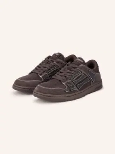 Amiri Sneakersy Skel tmavě hnědá
