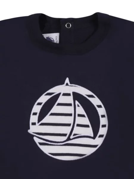 Koszulka dziecięca Petit Bateau niebieska