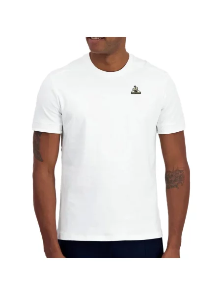 T-shirt Le Coq Sportif Coq d'Or Kremowy biała