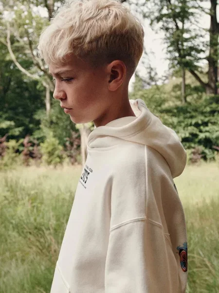 Суичър с качулка Levi's® бежово