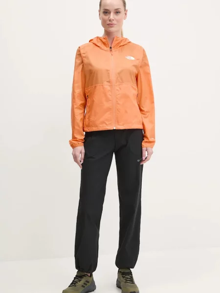 The North Face wiatrówka TNF Cyclone pomarańczowy