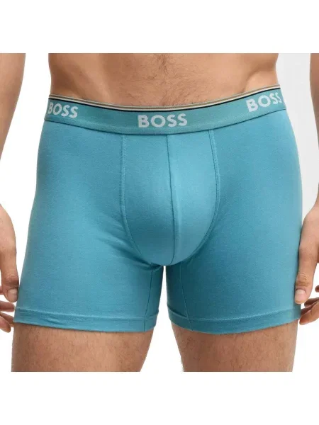 Boxeri Boss stretch negru
