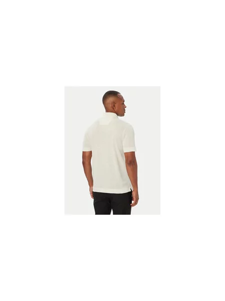 BOSS Polo majica BOSS x ASTON MARTIN C-Prout Kremna Regular Fit