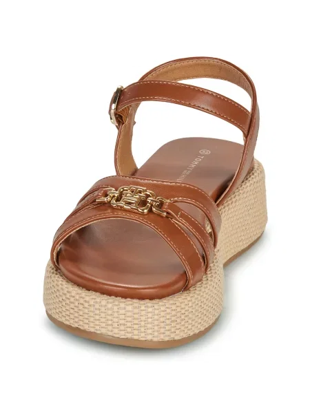 Sandály Tommy Hilfiger hnědé
