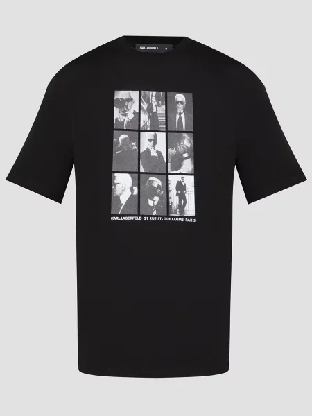Футболка Karl Lagerfeld чорний
