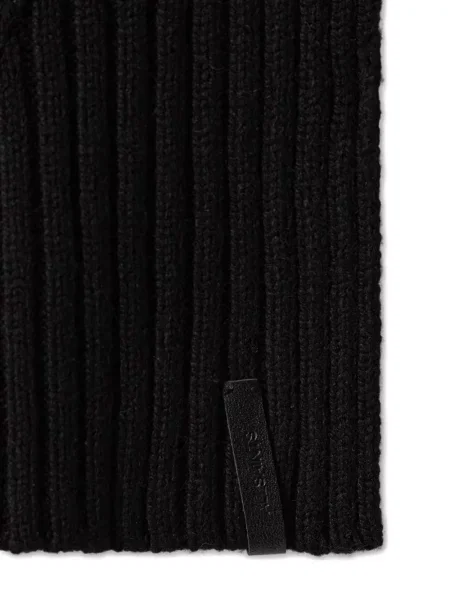 Fular Allsaints tricotate negru