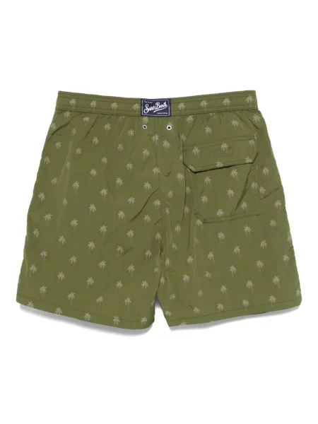 Slip de baie Mc2 Saint Barth cu imagine verde