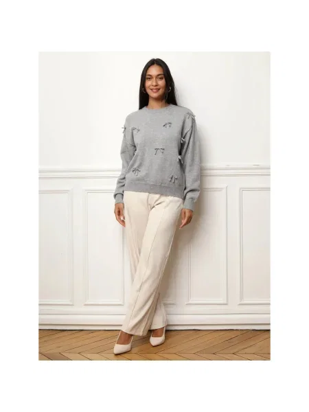 Pulover La Modeuse gri