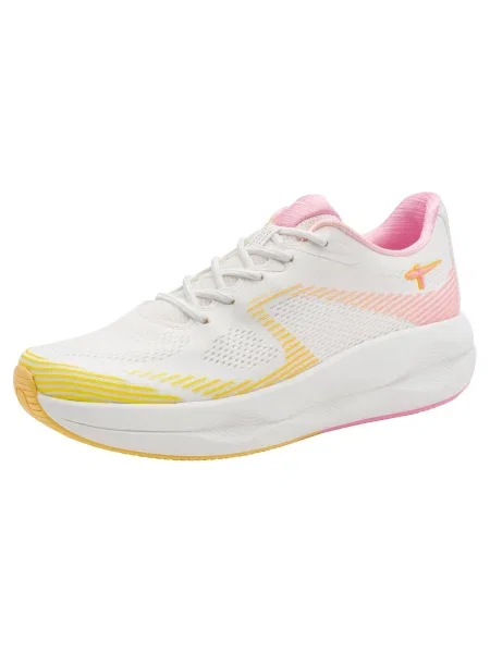 Sneakerși Tamaris cu șireturi alb