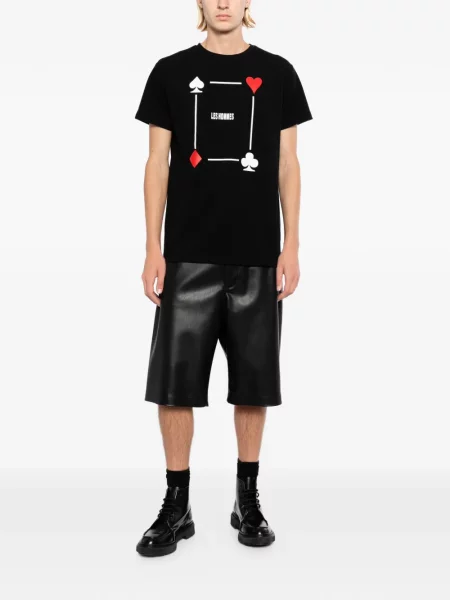Tricou Les Hommes negru