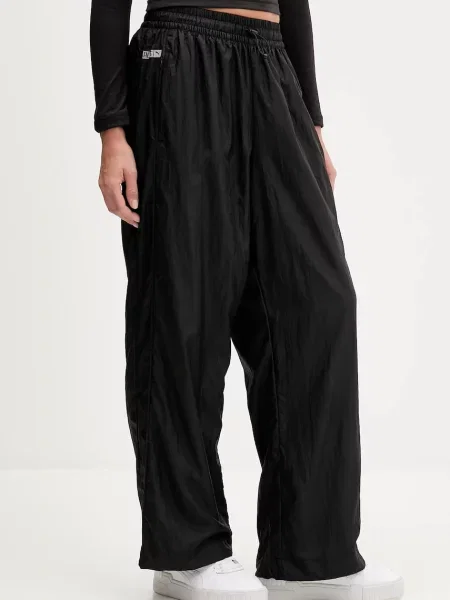 Однотонные спортивные штаны Puma черные