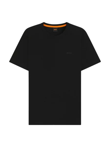 BOSS ORANGE Tricou Te_interlock negru