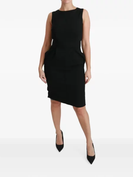 Rochie mini Dolce & Gabbana fără mâneci negru
