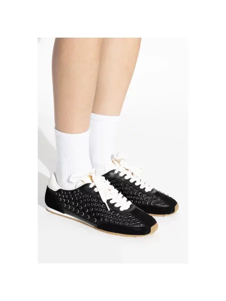Sneakersy Amiri skórzane bez obcasa czarne