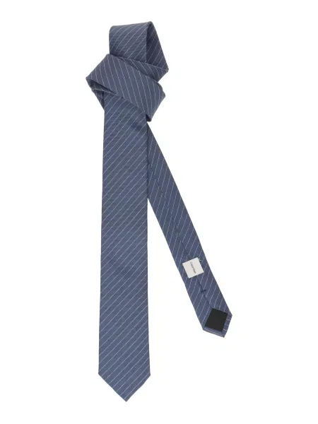 Calvin Klein Kravata ARIA marine siva