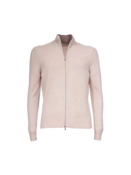 Kardigan Gran Sasso z kaszmiru beżowy