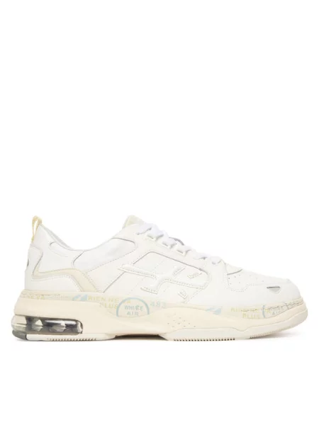 Sneakersy Premiata białe