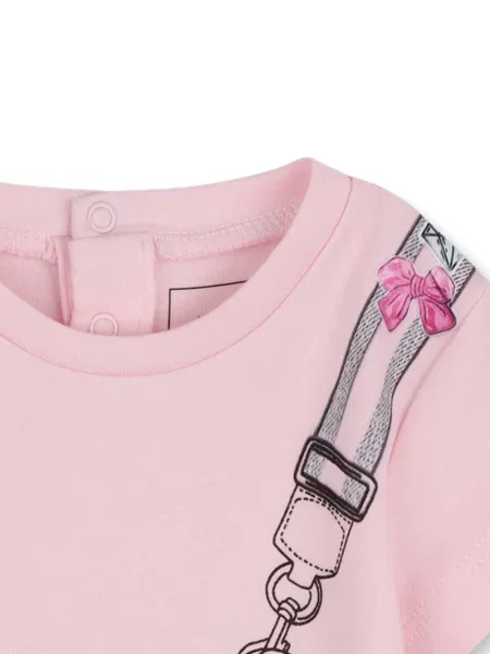 Kombinezon dziecięcy Marc Jacobs różowy