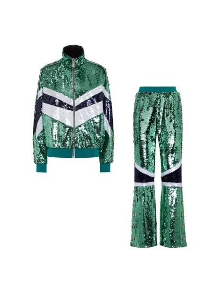 Spodnie Philipp Plein zielone