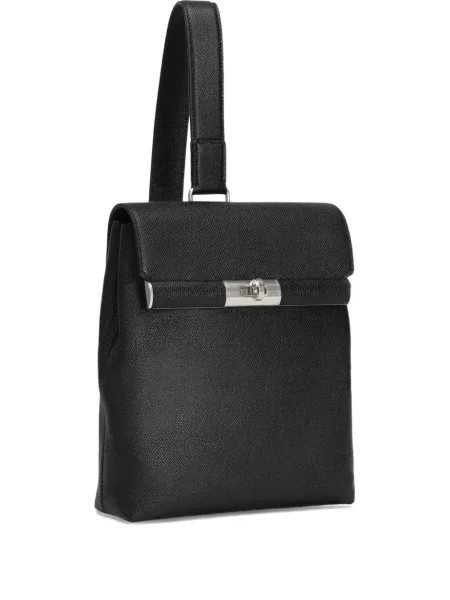 Geantă crossbody Dolce & Gabbana din piele negru