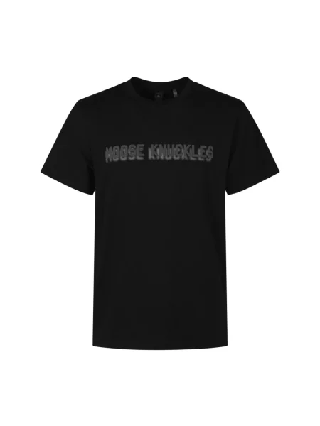 Koszulka Moose Knuckles z logo czarna