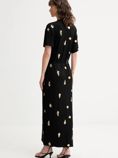 Сукня Never Fully Dressed Leia maxi пряма чорний