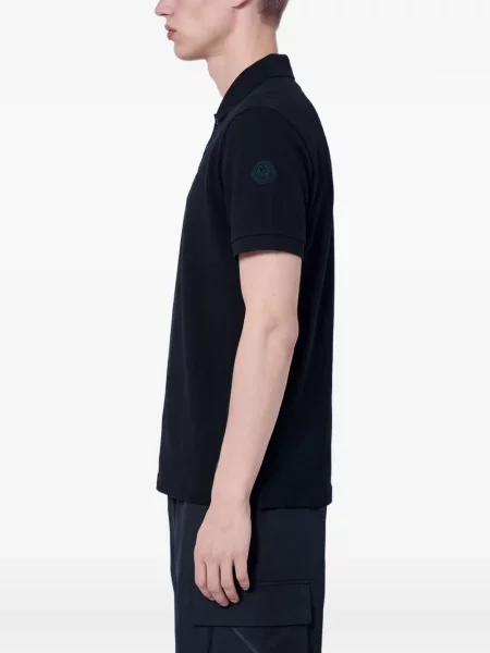 Scurt tricou polo Moncler negru