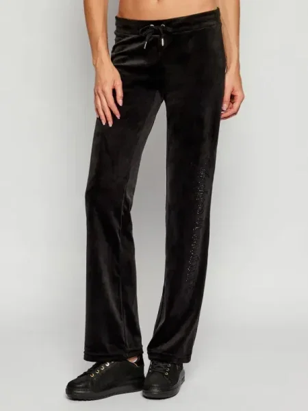 Juicy Couture Pantaloni de trening CHRISTINE | flare fit maro