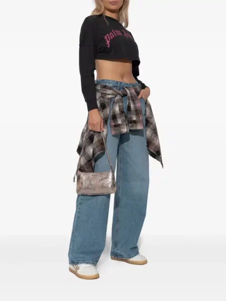 Top Palm Angels lung negru