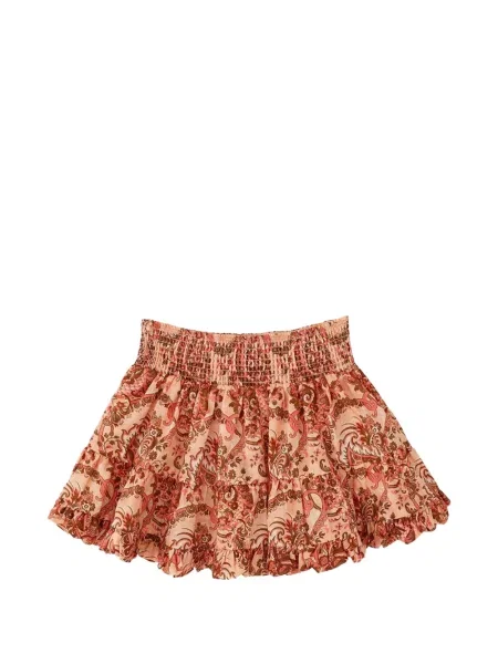 Fusta mini copii Zimmermann roz