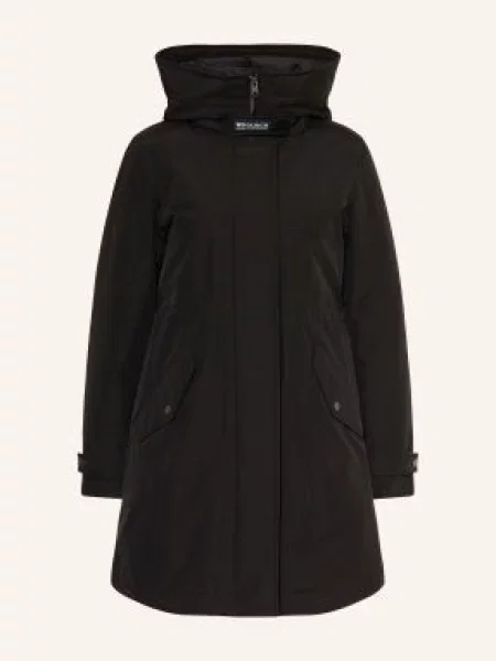 Woolrich 2 V 1 Péřová Parka Authentic černá